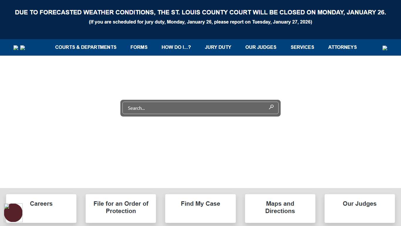 Home - St. Louis County Courts - 21st Judicial Circuit